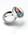 CRACHÁ 58 MM PERSONALIZADO